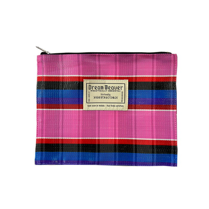 The Anywhere Accessories Case - Bubble Gum Stripe