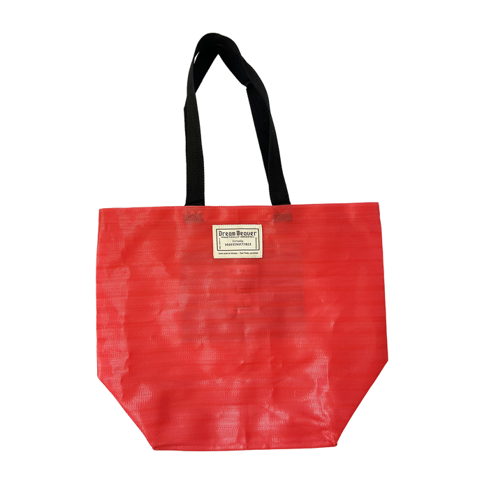 The Bodega Market Bag - Holiday Red