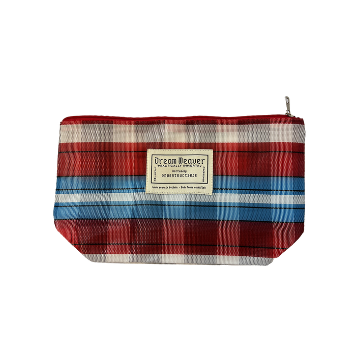 The Ditty Personal Incidentals Bag - Firecracker Plaid