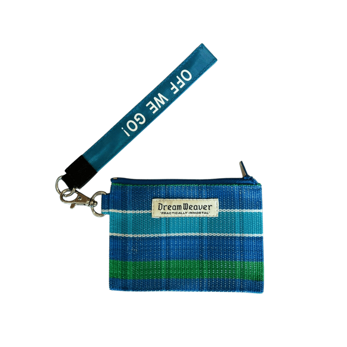 The Strap Happy Wristlet with Phone Carrier - Island Plaid