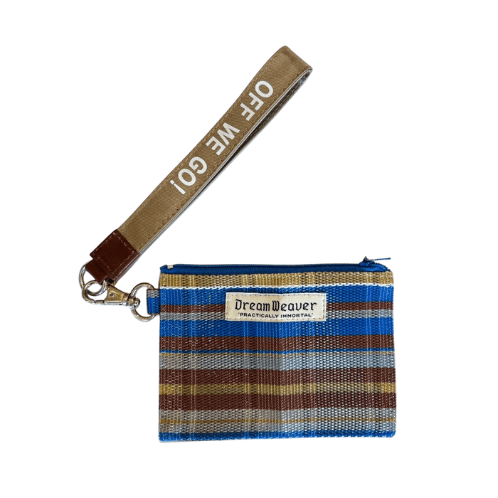 The Strap Happy Wristlet with Phone Carrier - Baja Stripe