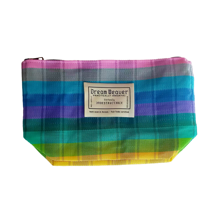 The Ditty Personal Incidentals Bag - Rainbow Stripe