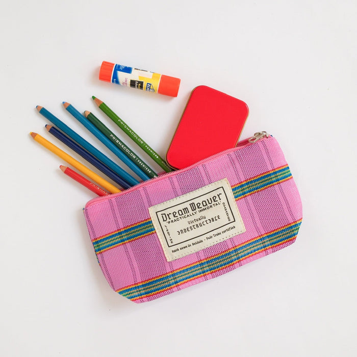 The Kit Minimal Essentials Bag - Watermelon Patch Plaid