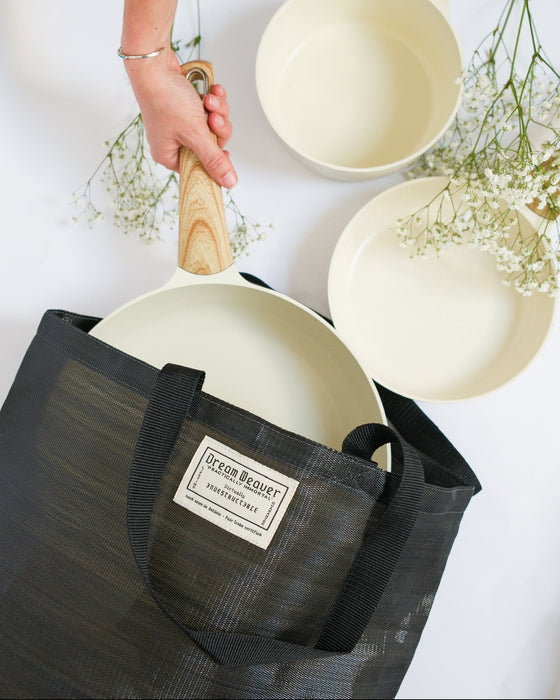 The Bodega Market Bag - Village Black