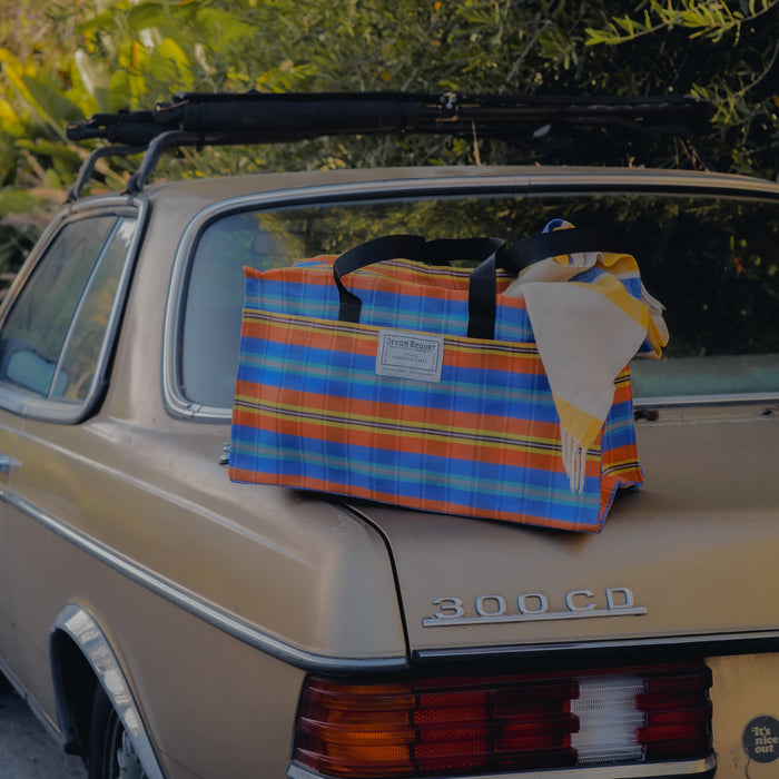 The Explorer Carryall Duffle Bag - Sunset Stripe