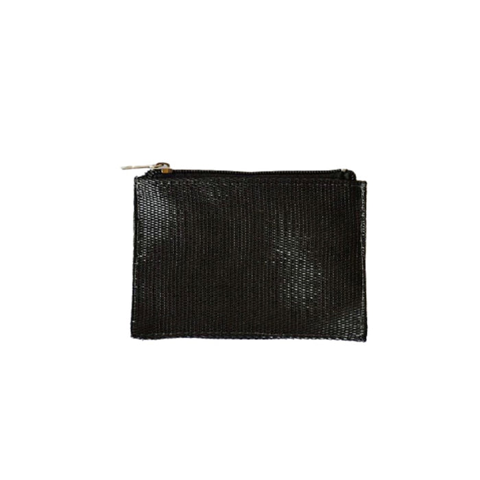The Pocket Cards N' Currency Zip - Village Black