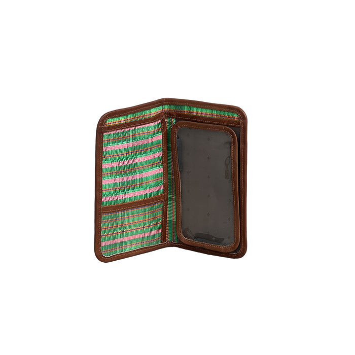 The Bandit - Snap-band Wallet and Phone Case  - Picnic Plaid